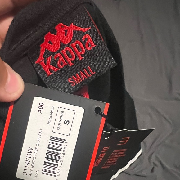 Kappa x Faze Clan black T Shirt - Picture 2 of 3